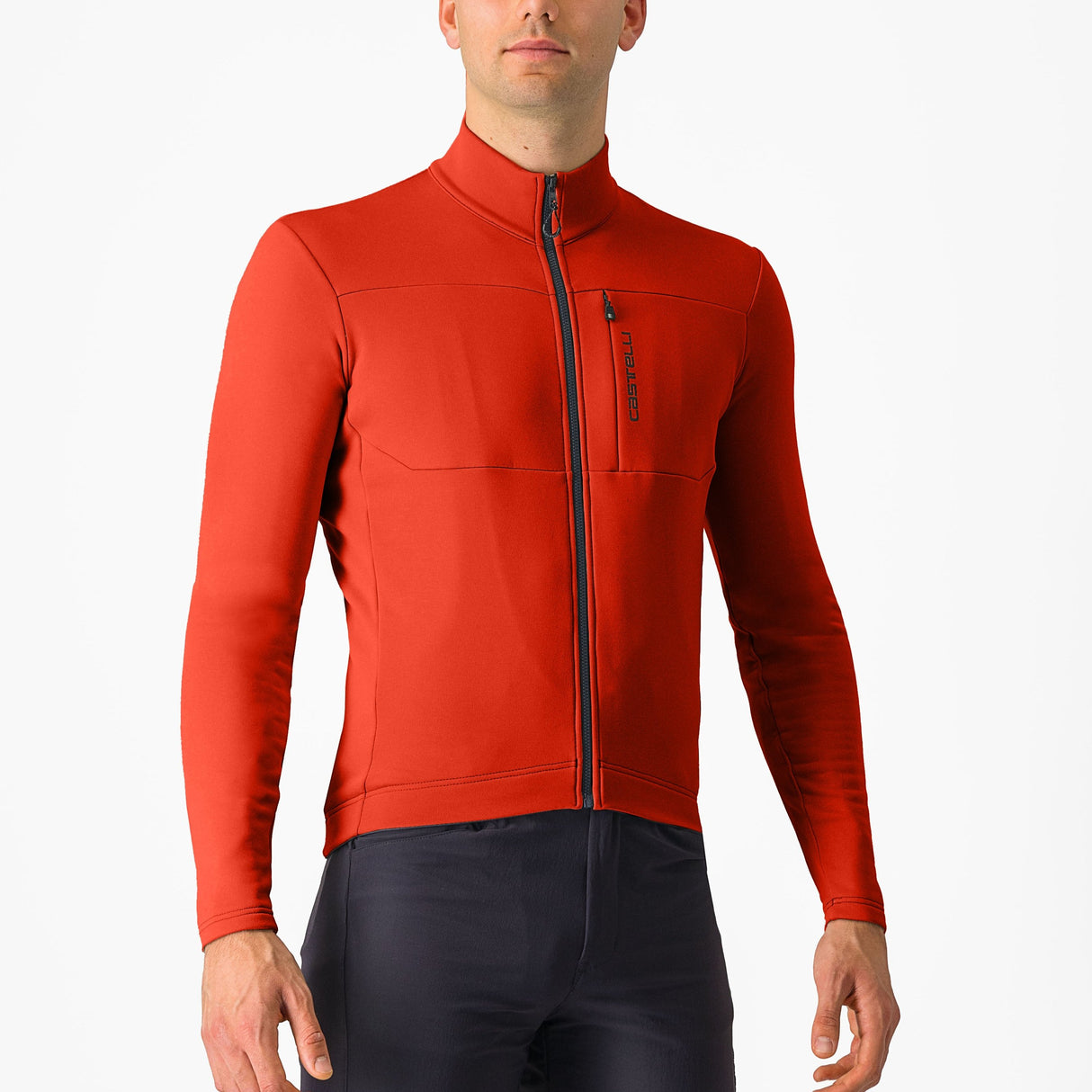 Maglia maniche lunghe Castelli Unlimited Trail 2 - Rosso - N