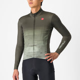 Maglia maniche lunghe Castelli Unlimited Thermal - Verde - N