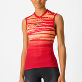 Maglia donna senza maniche Castelli Insider 2 - Rosa - O
