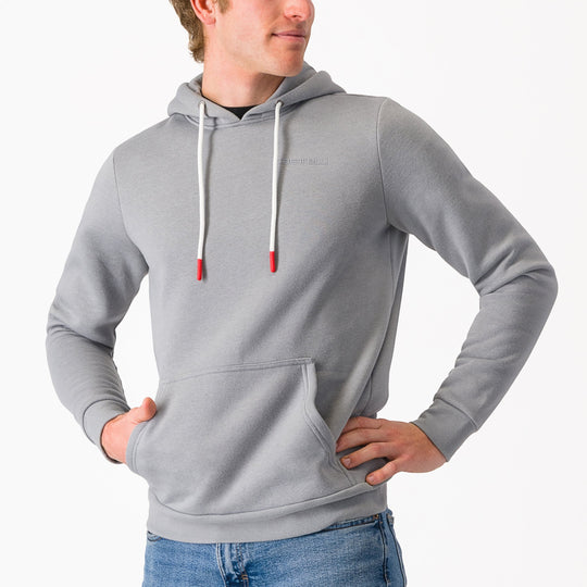 Sweat a capuche Castelli Classico - Gris