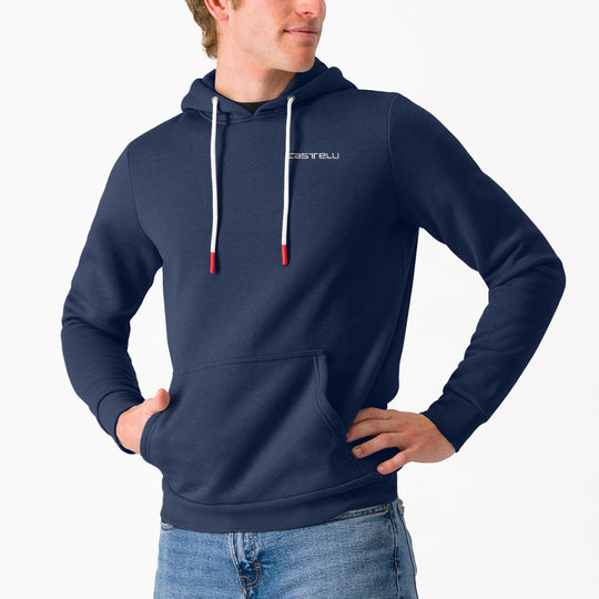 Sweat a capuche Castelli Classico - Bleu