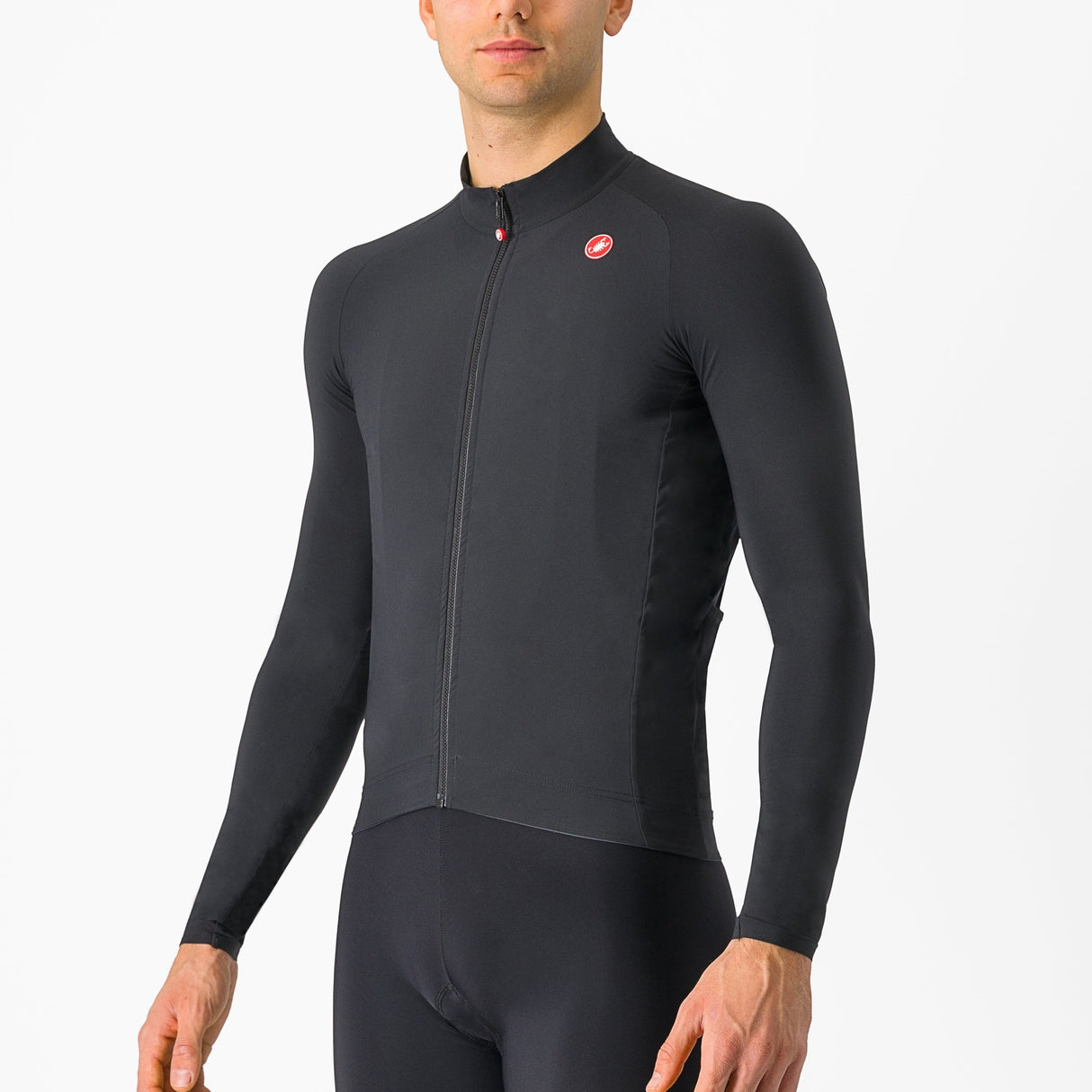 Maglia maniche lunghe Castelli Aero Race - Nero - I