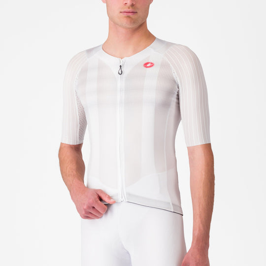 Castelli Aero Race 8S jersey - White