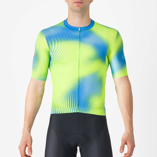 Castelli Vortice trikot - Grun