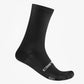 Chaussettes Castelli Espresso 18 - Noir