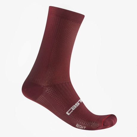 Calze Castelli Espresso 18 - Bordeaux - O