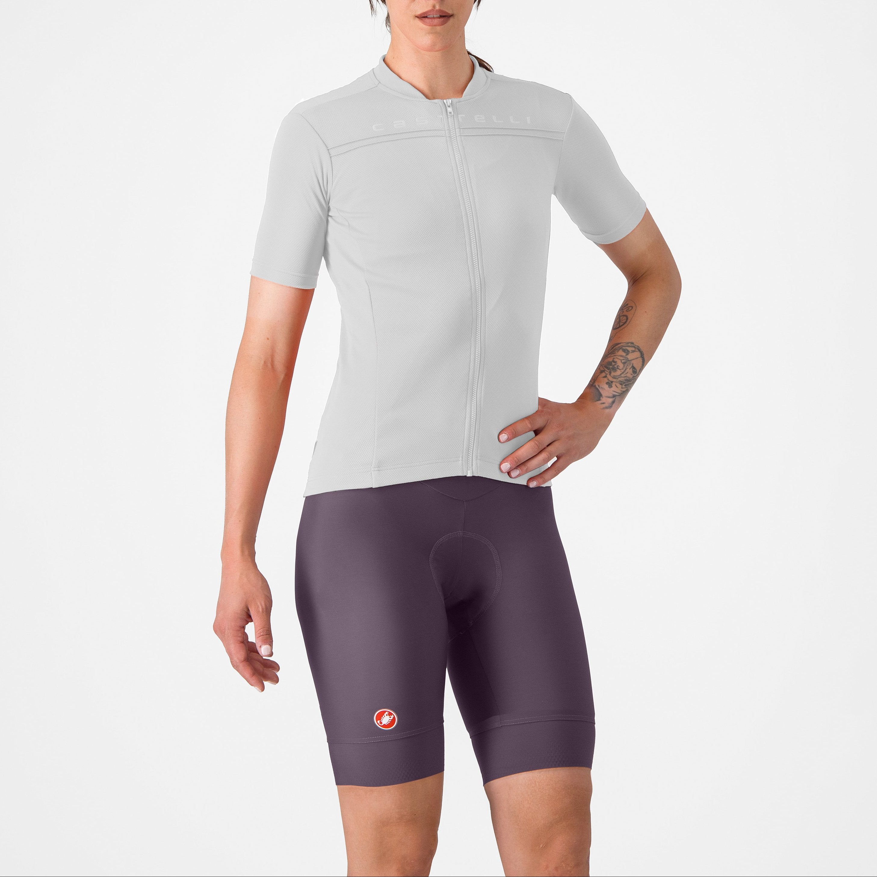 Bibshort Donna CASTELLI Prima | Fondello KISS Air² | Tessuto Traspirante | Per Ciclismo - Foto 3