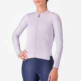 Maglia donna maniche lunghe Castelli Espresso - Lilla - Q