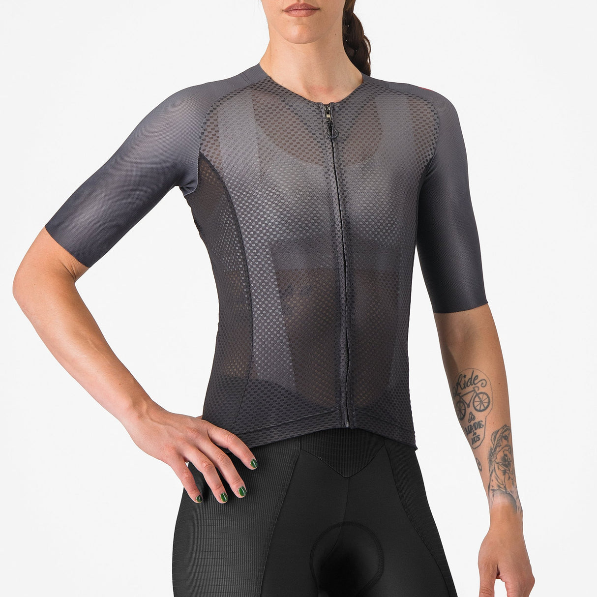 Maglia donna Castelli Climber's A/C - Nero - E