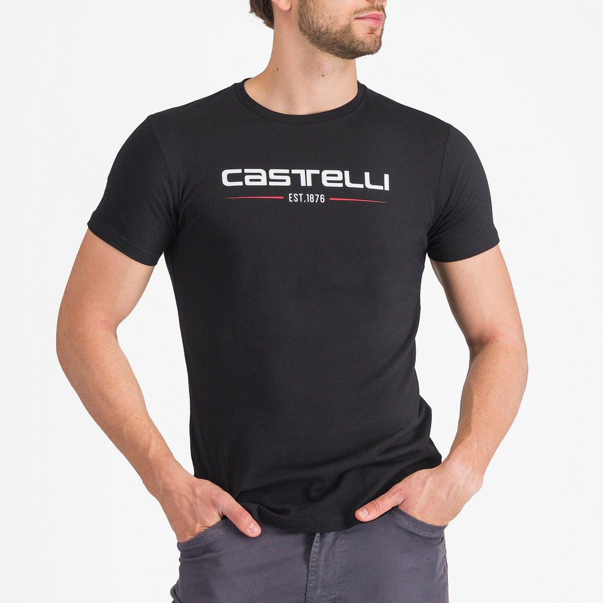 T-Shirt Castelli '76 - Nero - C