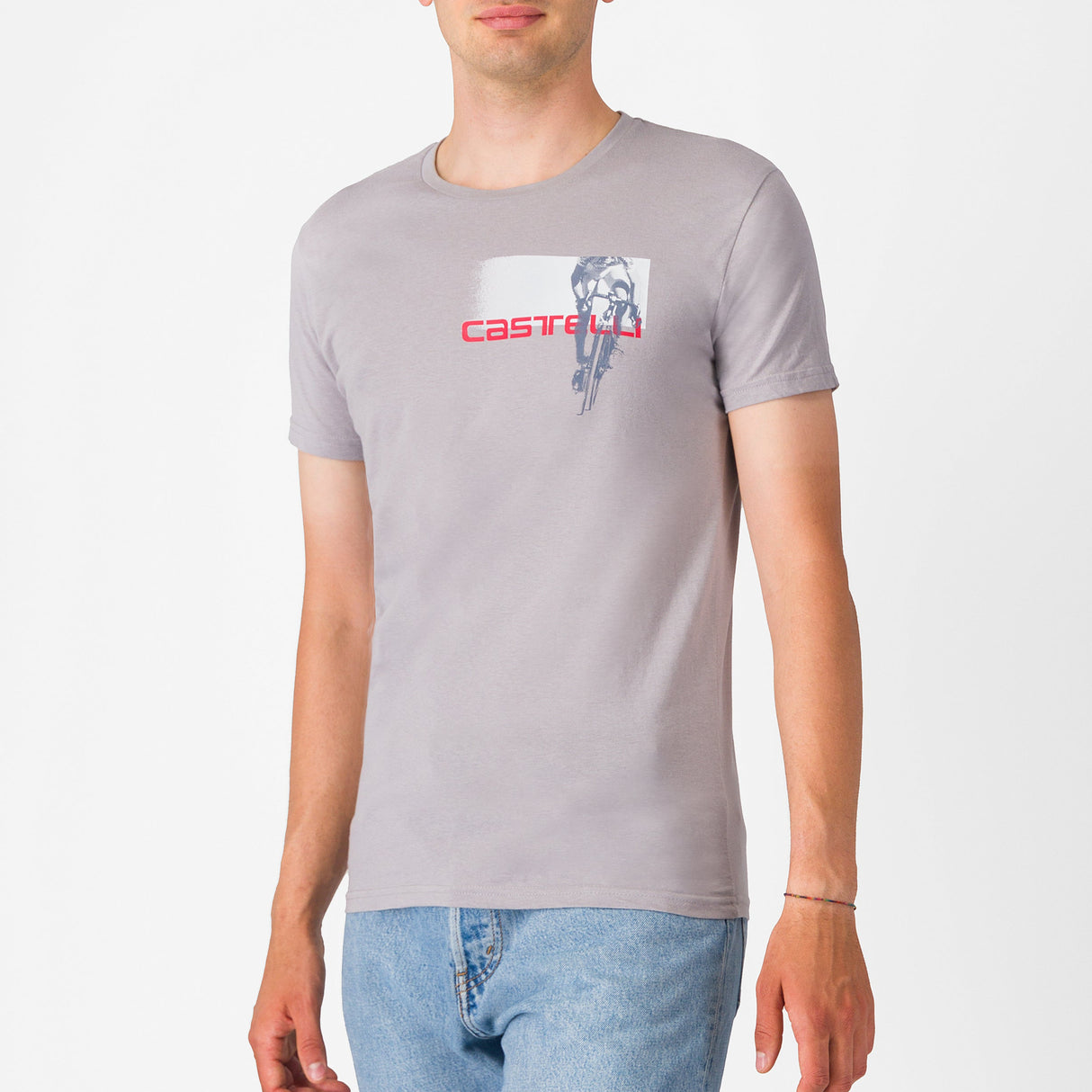 T-Shirt Castelli Veloce - Grigio - B