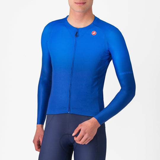 Castelli UPF long sleeve jersey - Light blue