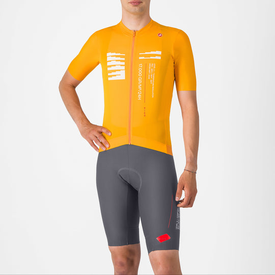 Cuissard à bretelles Castelli Espresso R-A/D - Gris