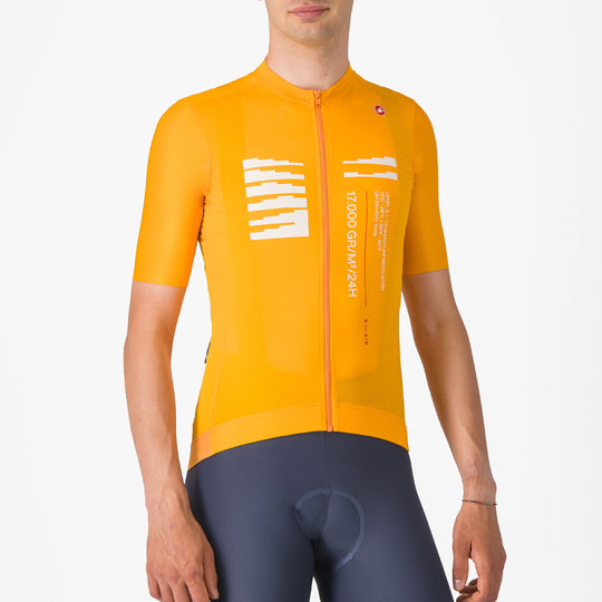 Maglia Castelli Espresso R-A/D - Arancio chiaro