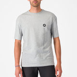 T-Shirt Castelli Innovation Logo - Gris