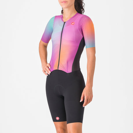 Body donna Castelli PR 2 Speed Suit - Rosa - Q