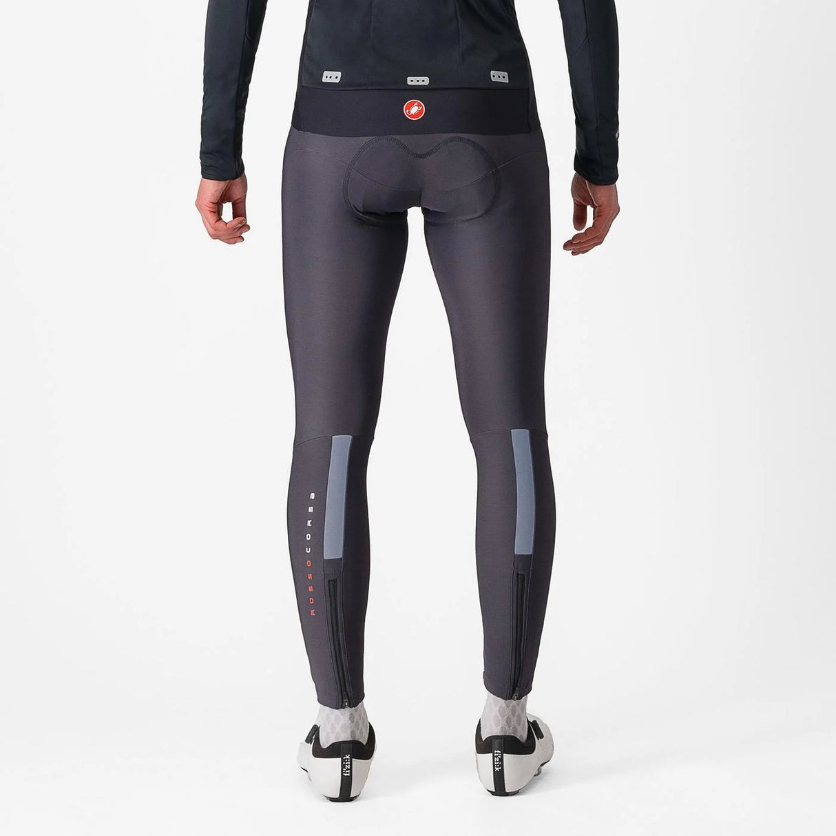 Calzamaglia con bretelle donna Castelli Sorpasso Ros - Grigio - Q