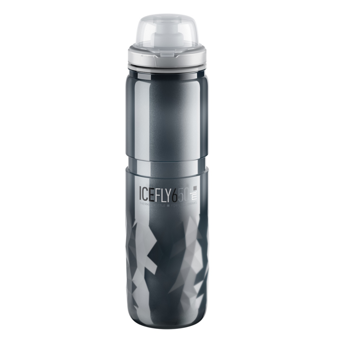 Borraccia Elite Ice Fly 650ml - Grigio scuro - M