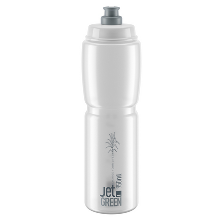 Borraccia Elite Jet Green 950ml - Trasparente - D