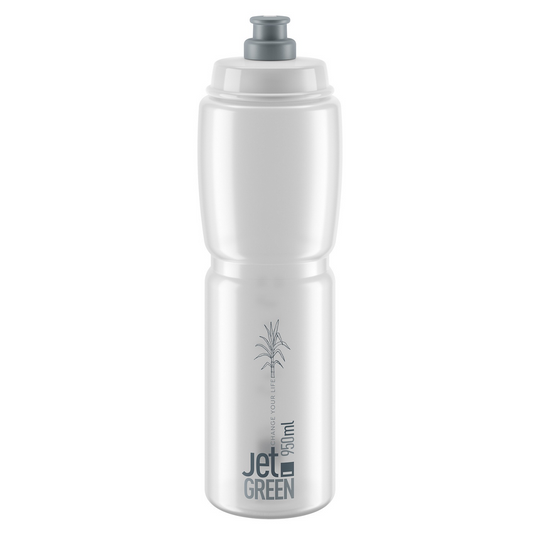 Borraccia Elite Jet Green 950ml - Trasparente