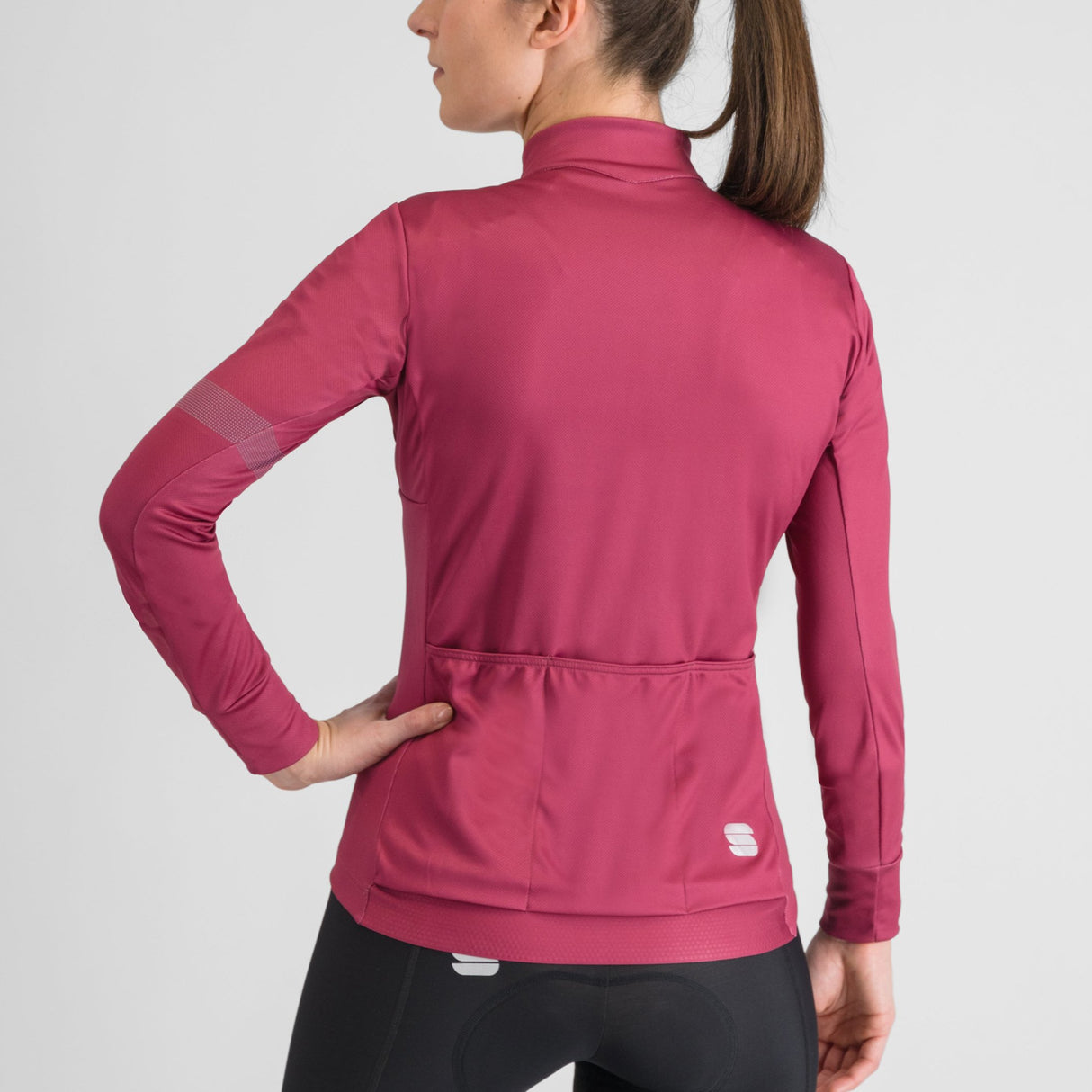 Maglia donna maniche lunghe Sportful Supergiara - Rosa - G