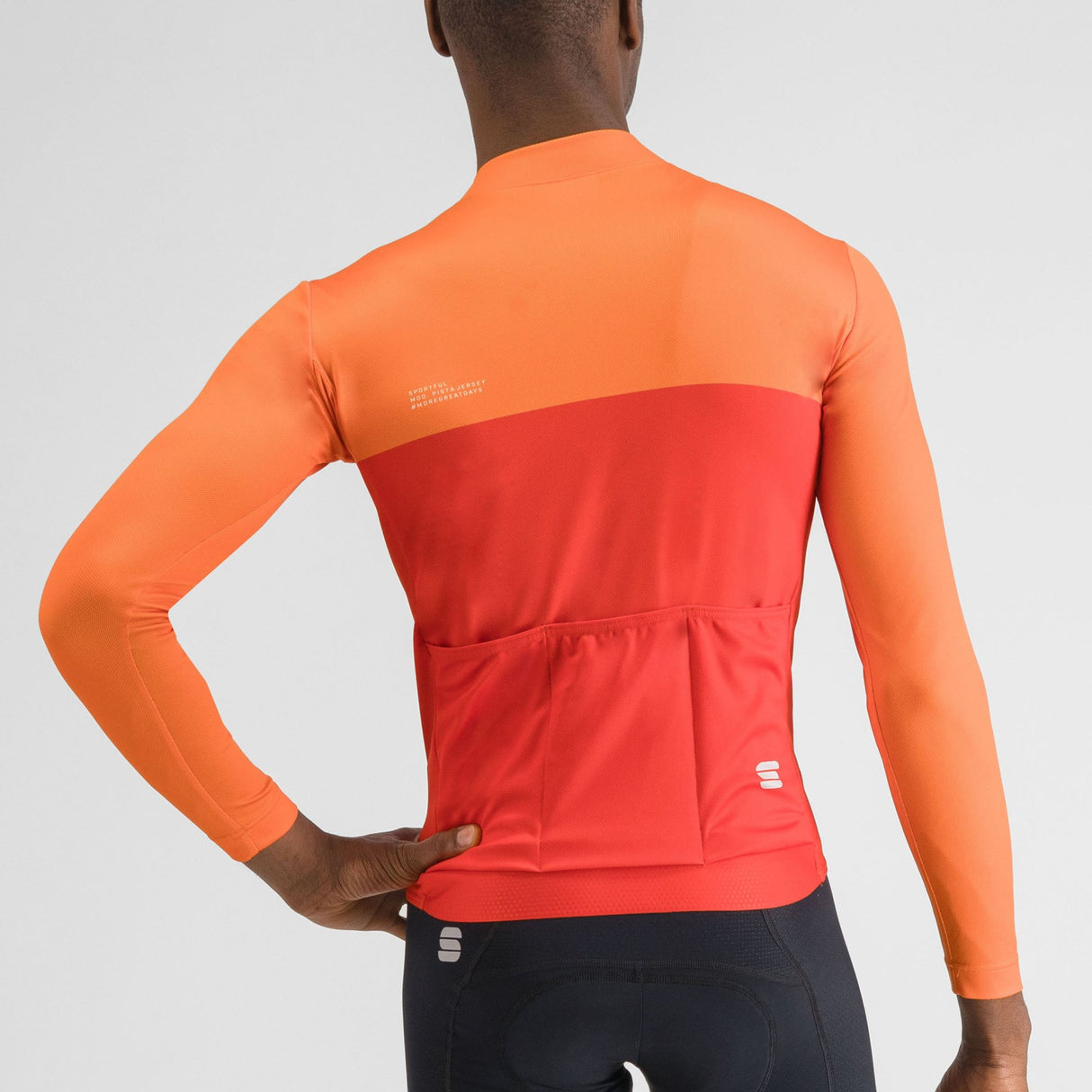 Maglia maniche lunghe Sportful Pista - Arancio - P