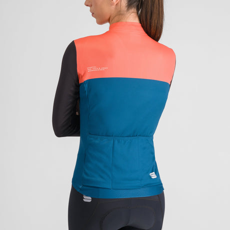 Maglia maniche lunghe donna Sportful Pista - Blu - E