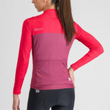 Maglia maniche lunghe donna Sportful Pista - Rosa - E