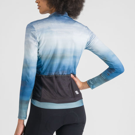 Maglia maniche lunghe donna Sportful Flow Supergiara - Blu - H