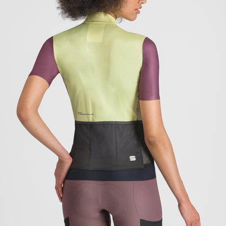 Maglia donna Sportful Supergiara Logo - Giallo - P