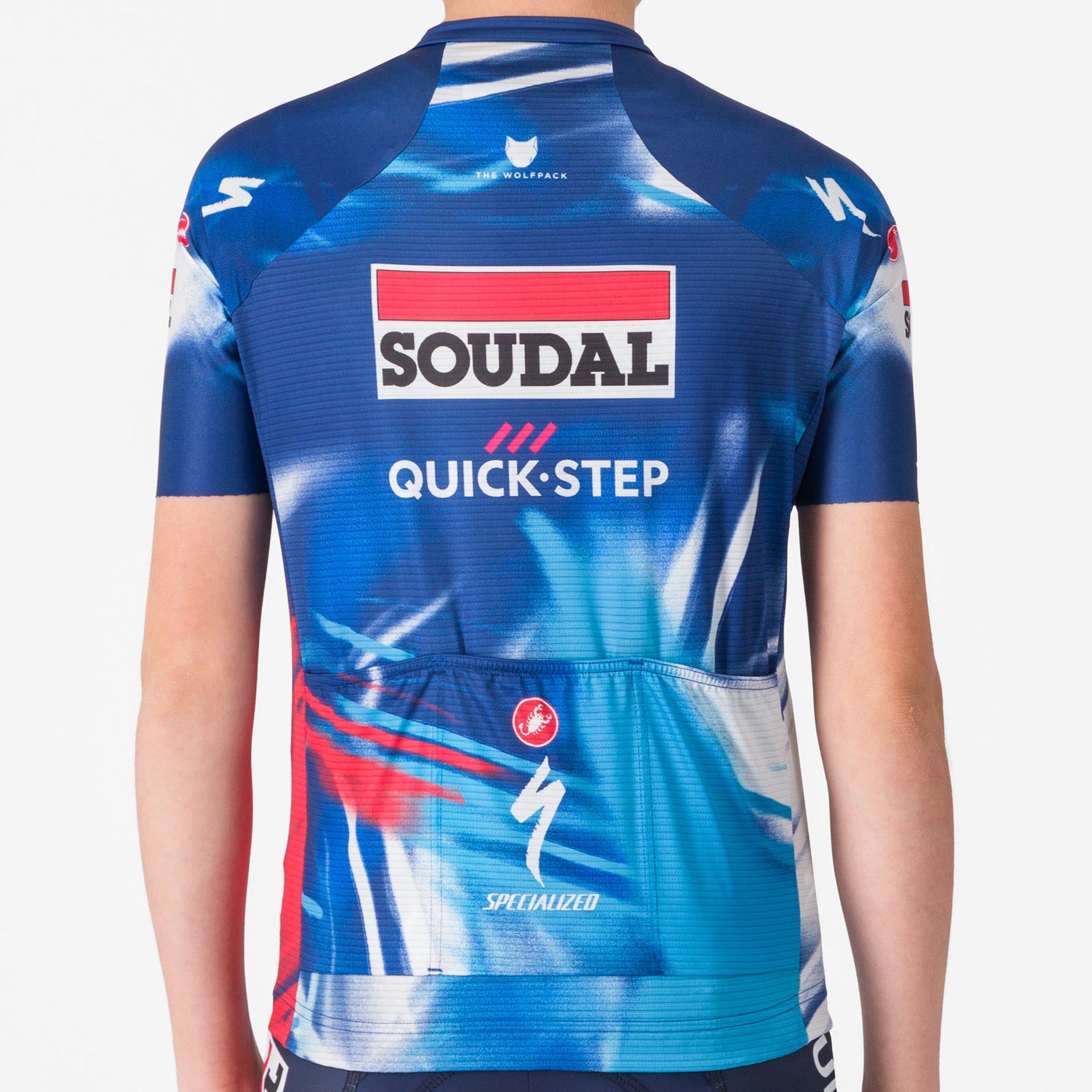 Maglia bambino Castelli Soudal Quick-Step 2025 Aero - P