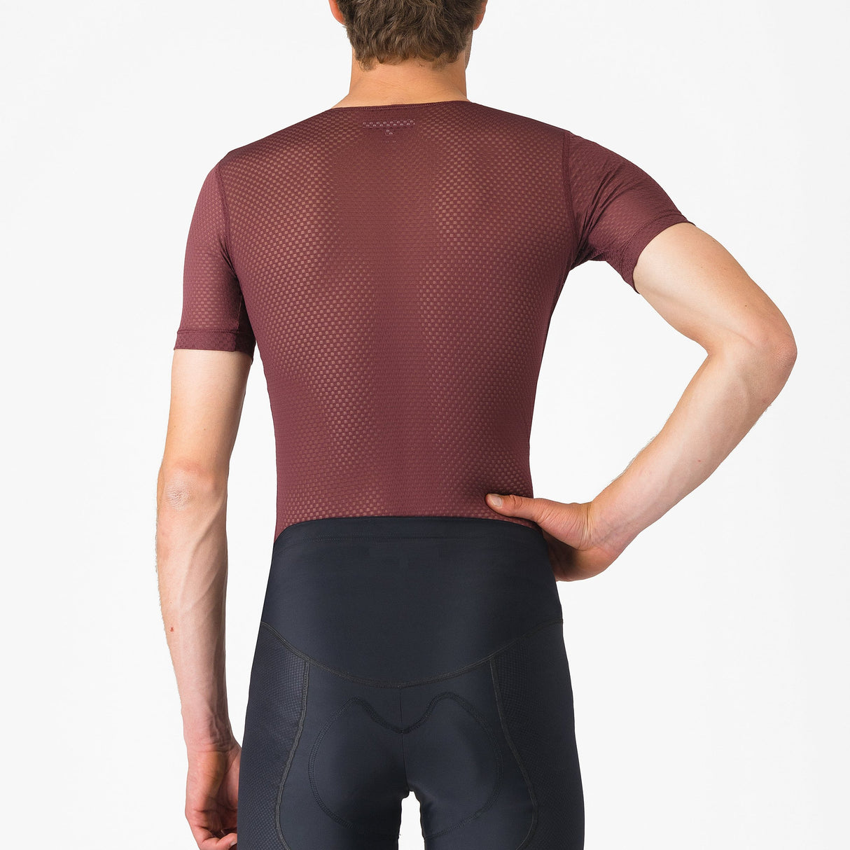 Maglia intima Castelli Pro Mesh 2.0 - Bordeaux scuro - C