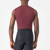 Maglia intima senza maniche Castelli Pro Mesh 2.0 - Bordeaux scuro - P