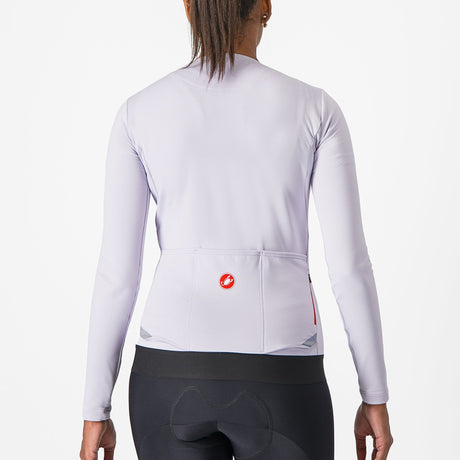 Maglia maniche lunghe donna Castelli Fly - Lilla - G