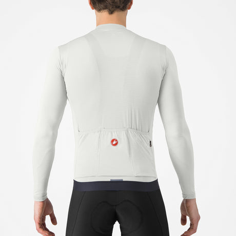 Maglia maniche lunghe Castelli Espresso - Bianco - B