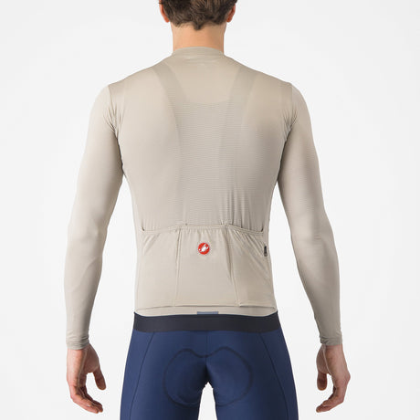Maglia maniche lunghe Castelli Espresso - Beige - N