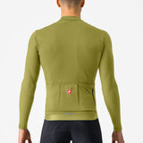 Maglia maniche lunghe Castelli Espresso Thermal - Verde - I