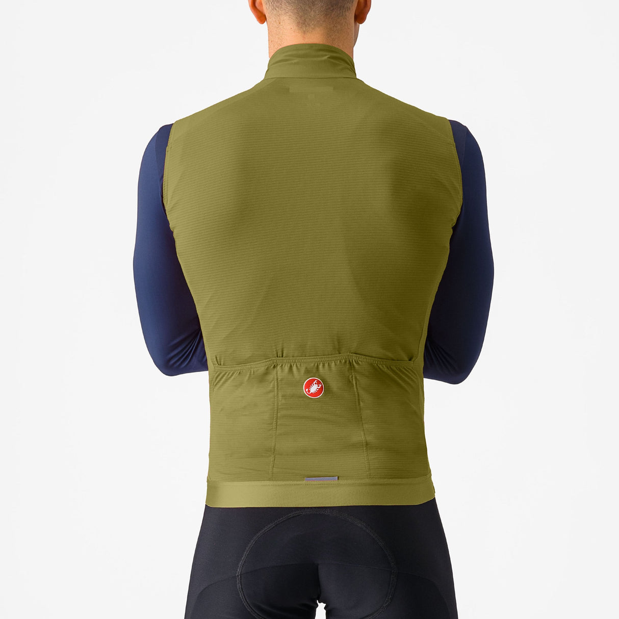 Gilet Castelli Espresso - Verde - O