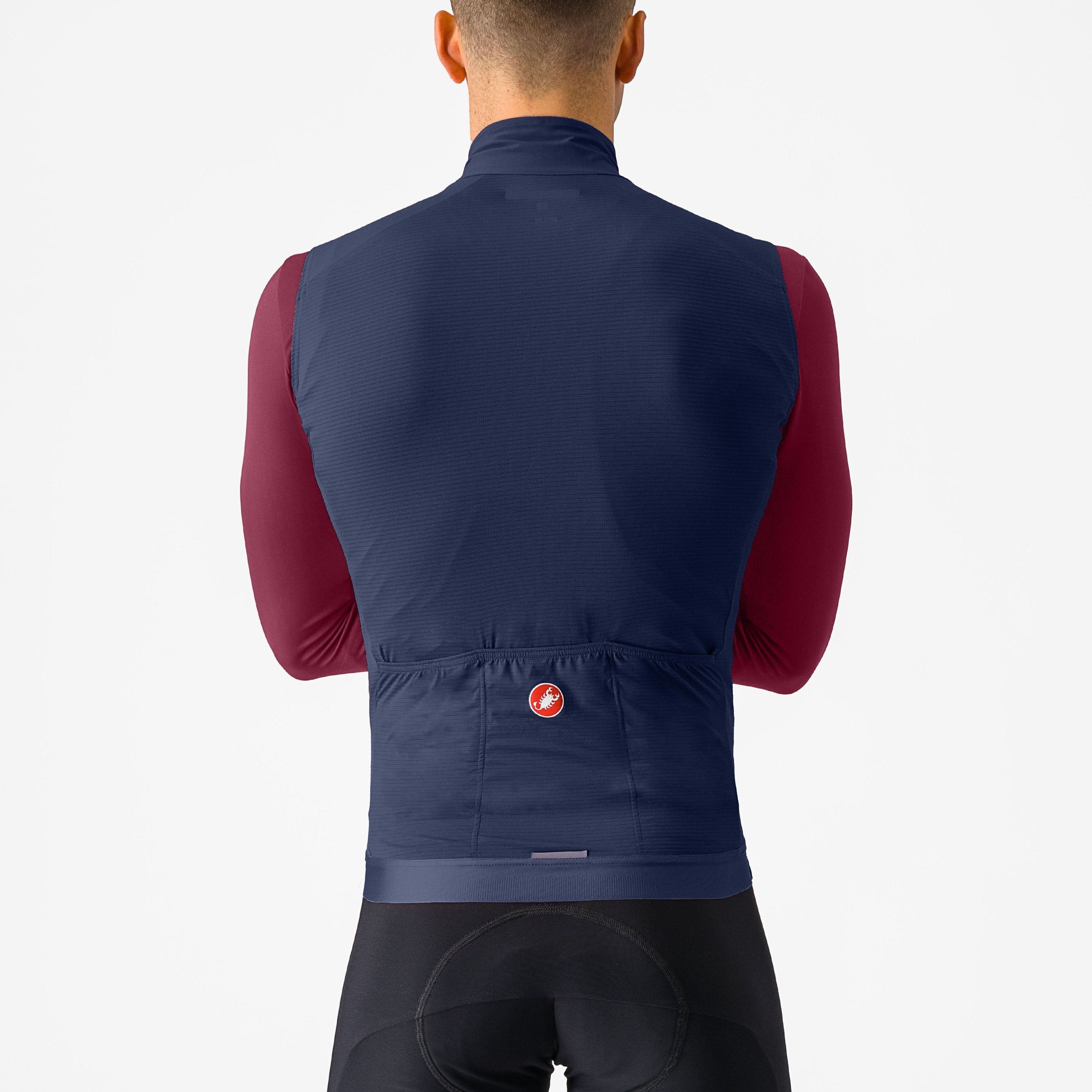 Gilet Castelli Espresso - Blu - M