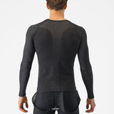 Maglia intima maniche lunghe Castelli Merino Seamless - Nero - C
