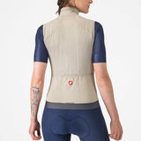 Gilet donna Castelli Espresso - Beige - B