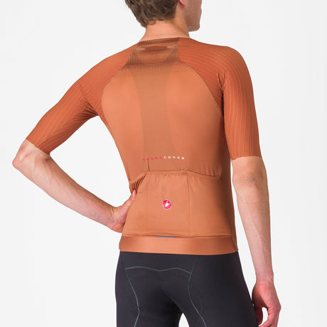 Maglia Castelli Aero Race 8S - Marrone - I