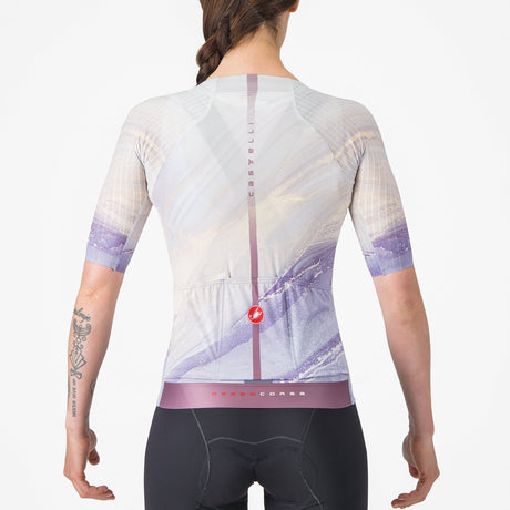 Maglia donna Castelli Aero Pro 8S - Viola - H