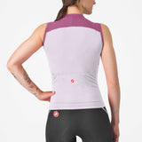 Maglia donna senza maniche Castelli Sole - Viola - A