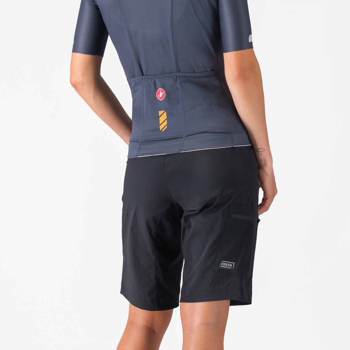 Pantaloncini donna Castelli Unlimited Adventure Baggy - Nero - E