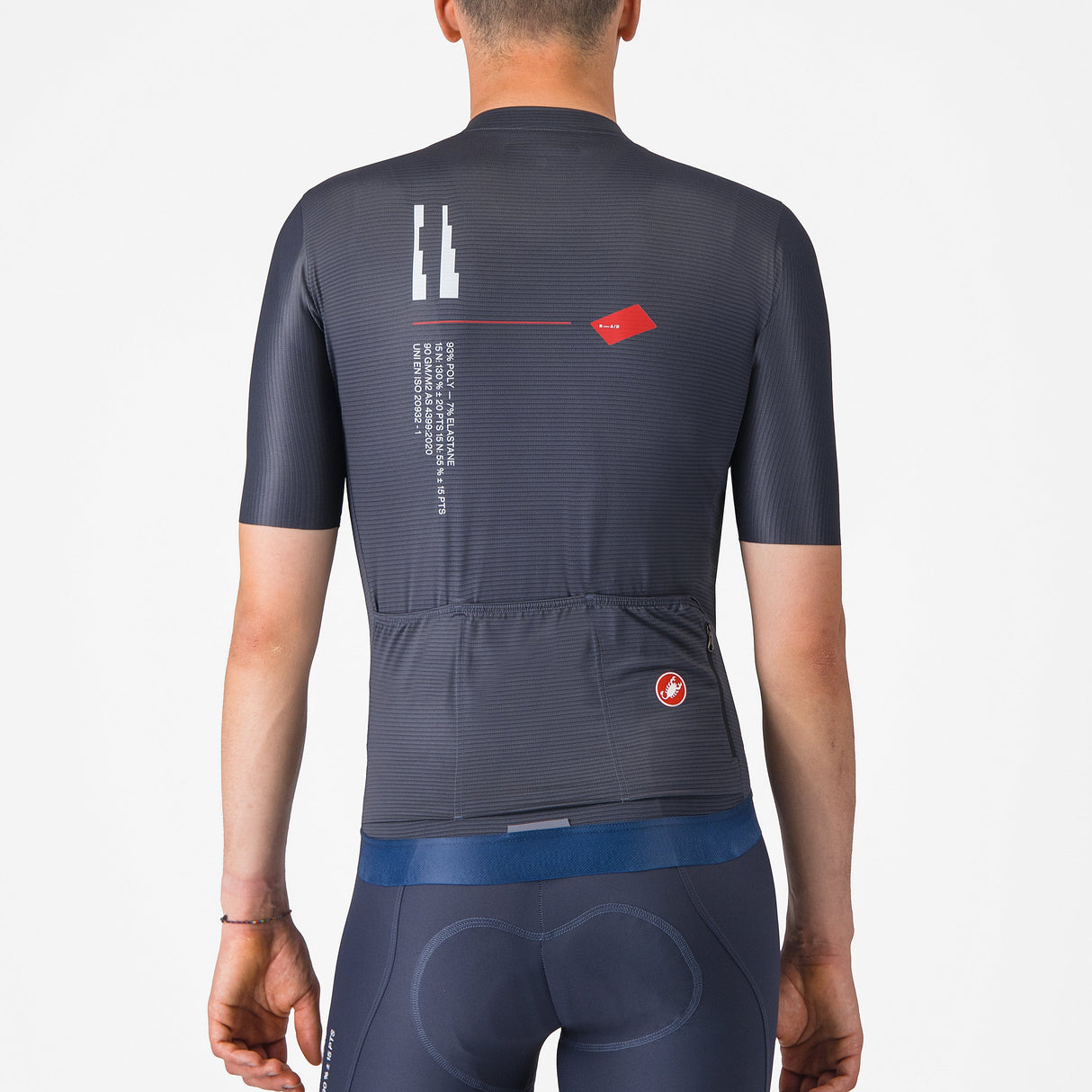 Maglia Castelli Espresso R-A/D - Blu - M