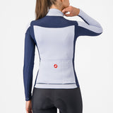 Castelli Sfida 3 frau langarmtrikot - Grau