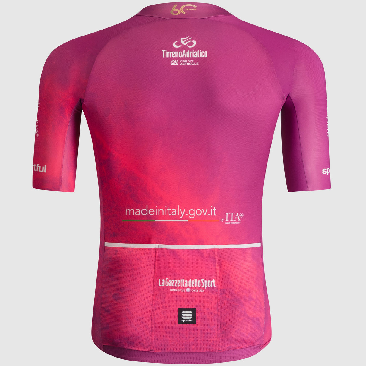 Maglia Sportful Tirreno Adriatico 2025 - Ciclamino - C