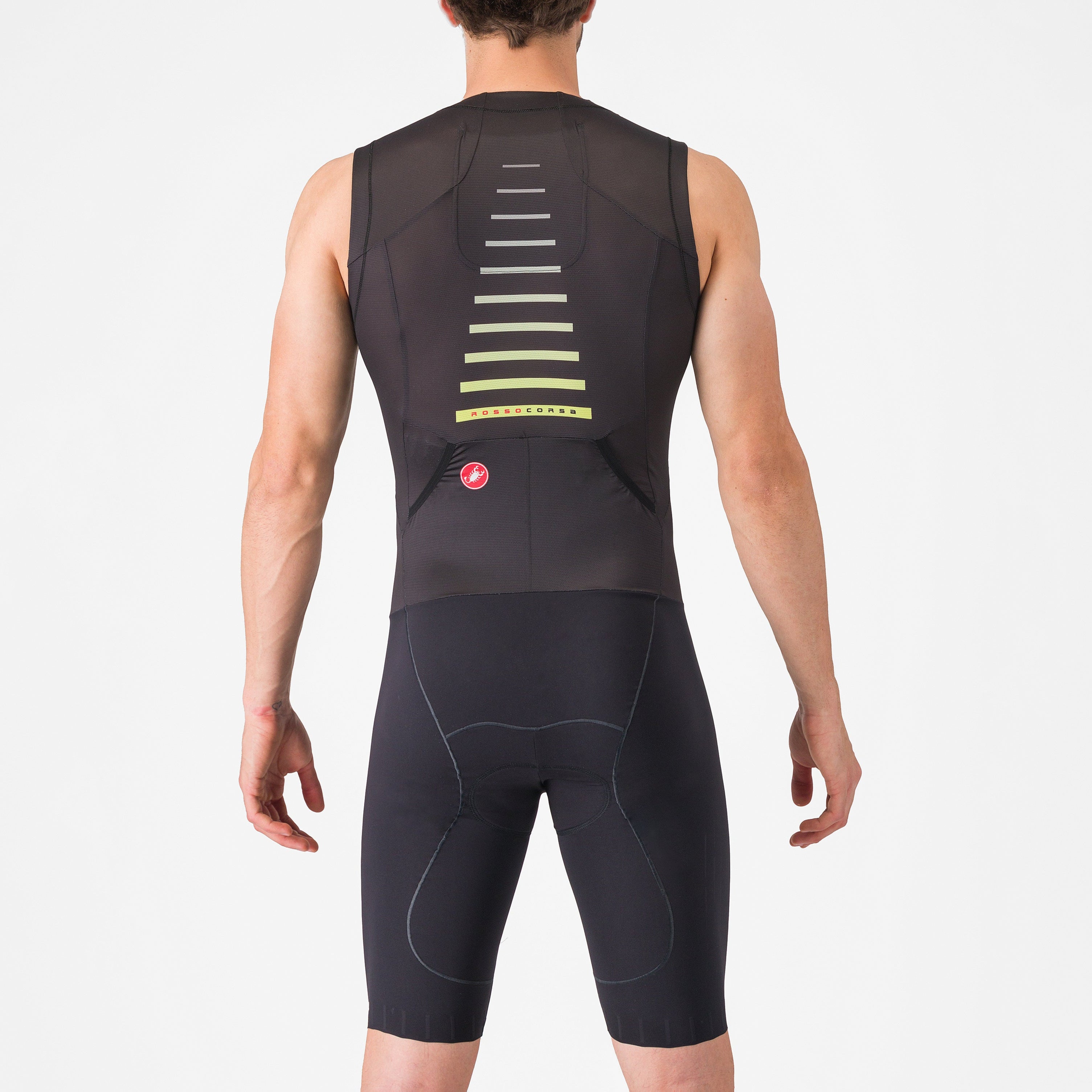 Body senza maniche Castelli Free Sanremo 3 Suit - Nero - A