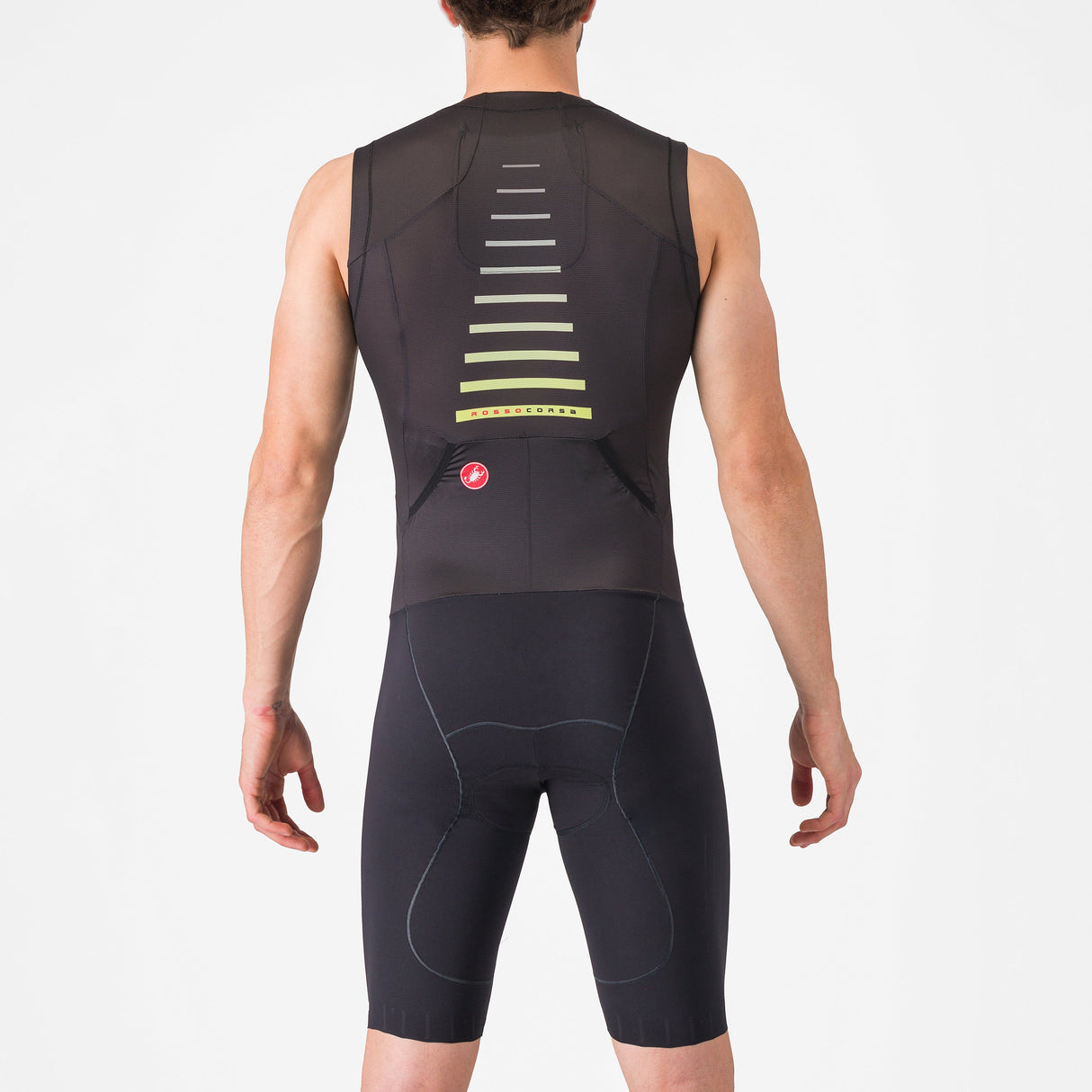 Body senza maniche Castelli Free Sanremo 3 Suit - Nero - A